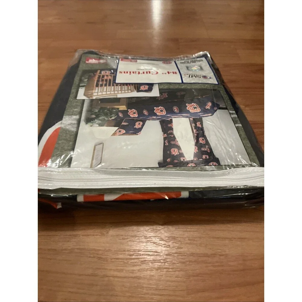 University Of Auburn Tigers Curtain 2-Piece Matching Panel Set 84